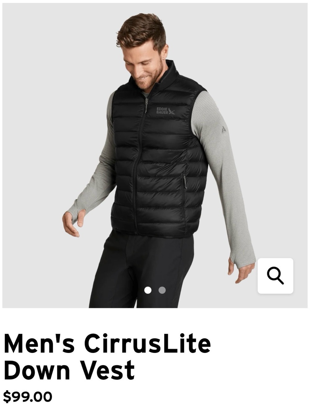 Eddie Bauer CirrusLite 650 Down Vest